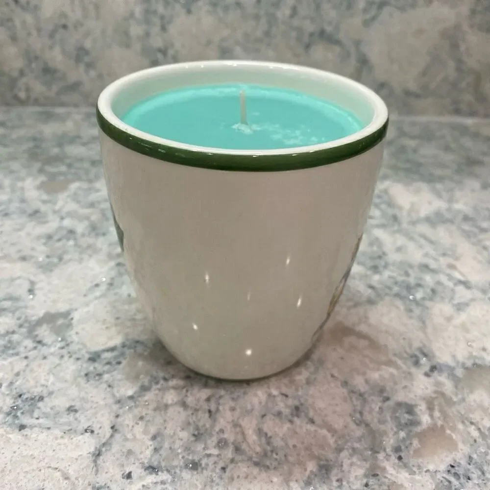 Pine Mist Snowman Candle